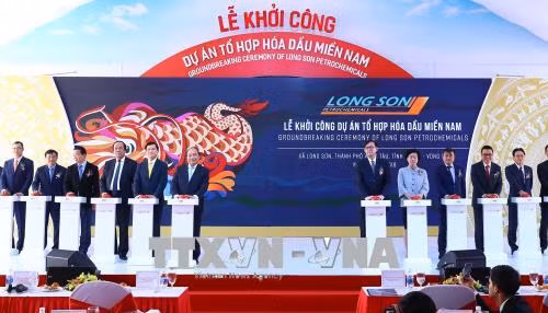 Thủ tướng phát lệnh khởi công Dự án Tổ hợp hóa dầu miền Nam ảnh 1