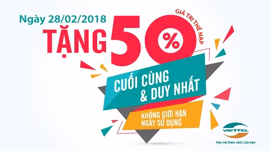 Đổ xô nạp thẻ điện thoại để hưởng khuyến mãi 50% lần cuối ảnh 2