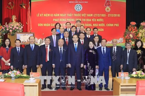  Chủ tịch nước: Nâng cao chất lượng khám, chữa bệnh và chăm sóc sức khỏe nhân dân ảnh 2