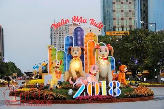 Đường hoa Tết 2018 thu hút hơn 1 triệu khách tham quan ảnh 1
