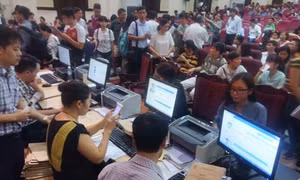 Công bố điểm trúng tuyển nguyện vọng 1