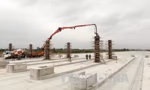 Ngày 19/5, thông xe 25 km cao tốc Hà Nội-Hải Phòng 