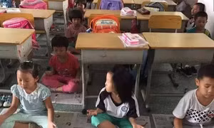 Trường học “hứng bão” vì bắt học sinh ngồi thiền thay ngủ trưa