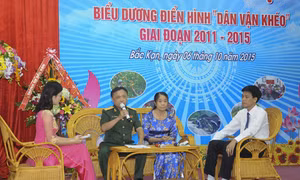 Làm dân vận theo tư tưởng của Bác