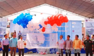 Liên doanh Viettel-Lào xây trụ sở mới