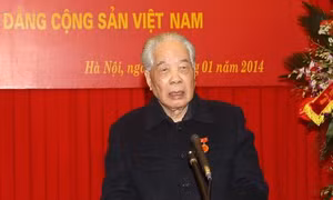 Đồng chí Nguyễn Thiện Nhân thăm nguyên Tổng Bí thư Đỗ Mười