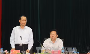 Phó Thủ tướng Vũ Văn Ninh làm việc tại Cao Bằng 