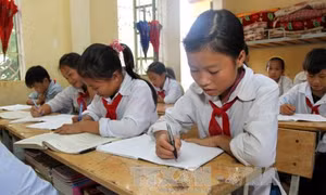 Đa phần học sinh ở Ninh Hiệp đã trở lại trường học