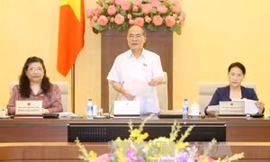 Khai mạc Phiên họp thứ 39 của Ủy ban Thường vụ Quốc hội khóa XIII 