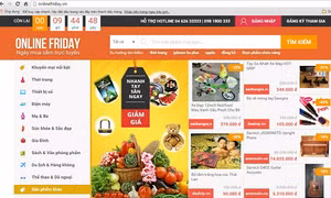 Gần 2.000 doanh nghiệp tham gia OnlineFriday.vn