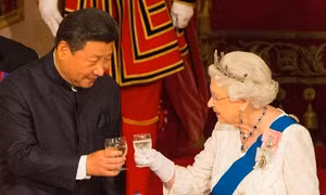 Nữ hoàng Anh đón Chủ tịch Trung Quốc tại Điện Buckingham 