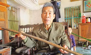 Quê hương của chiếc gậy Trường Sơn