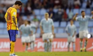 Barcelona thảm bại 1-4 trước Celta Vigo