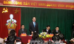  Đồng chí Nguyễn Thiện Nhân làm việc với Trụ sở Tiếp công dân Trung ương