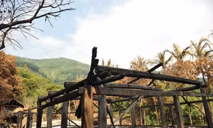 Đấu giá tranh, tượng gây quỹ phục dựng nhà Lang