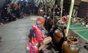 Độc đáo lễ cúng thần lúa của người Êđê 