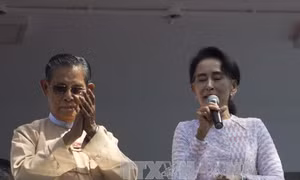 Bà San Suu Kyi tuyên bố NLD giành đa số tại quốc hội 
