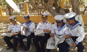 Người bạn tâm tình của chiến sĩ hải quân