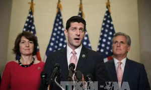 Ông Paul Ryan được bầu làm Chủ tịch Hạ viện Mỹ 