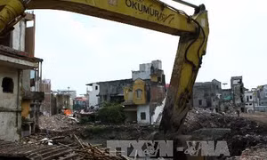 Các dự án thoát nước Hà Nội đều chậm tiến độ