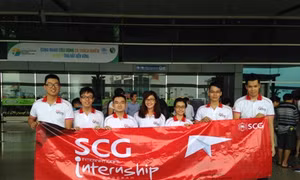 Sinh viên Việt Nam tiêu biểu tham gia “SCG- Thực tập sinh Quốc tế”