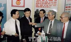 Nhà báo Hữu Thọ luôn “mắt sáng, lòng trong, bút sắc” trong cuộc đời làm báo 
