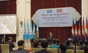 Bản đồ Campuchia phân giới với Việt Nam đồng nhất bản đồ LHQ