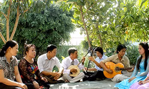 "Thủ lĩnh" giữ gìn và phát huy vốn nghệ thuật đờn ca tài tử 
