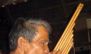 Già làng ở thung lũng Pơ Ning