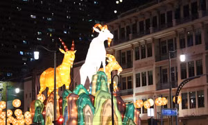 Không khí tết tràn ngập phố người Hoa ở Singapore