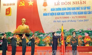 Xây dựng ngành Hậu cần Quân đội vững mạnh