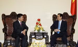 Thủ tướng Nguyễn Tấn Dũng tiếp Bí thư Tỉnh ủy Vân Nam