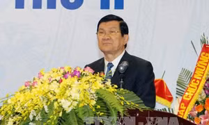 Chủ tịch nước dự Đại hội đại biểu Luật sư toàn quốc lần thứ II