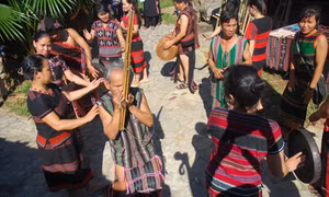 Lễ hội AZa Koonh của dân tộc Tà Ôi