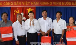 Chủ tịch nước thăm và làm việc tại tỉnh Bà Rịa - Vũng Tàu