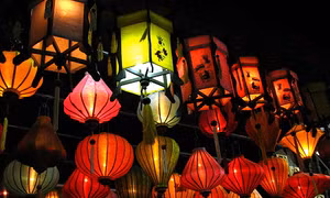Nhớ lồng đèn thủ công