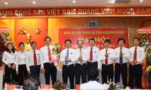 Agribank khu vực miền Nam tổ chức thành công Đại hội Đảng bộ 