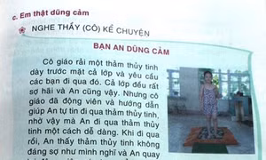 Thu hồi cuốn sách "dạy trẻ lớp 1 đi trên thủy tinh"