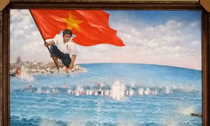 Bán đấu giá bức tranh 'Gạc Ma - Vòng tròn bất tử'