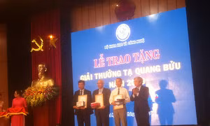 Trao giải thưởng Tạ Quang Bửu cho 4 công trình khoa học