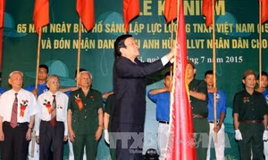 Chủ tịch nước dự Lễ kỷ niệm 65 năm sáng lập Lực lượng TNXP Việt Nam