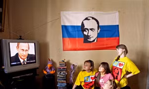 Tình yêu muôn màu dành cho Tổng thống Putin