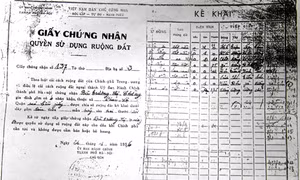 Chưa thu hồi đất đã cấp sổ đỏ