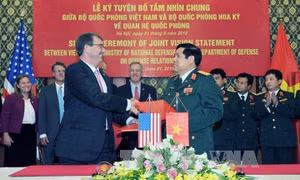 Việt – Mỹ tiếp tục thúc đẩy quan hệ hợp tác quốc phòng 