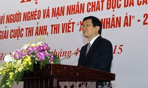 Tổng kết phong trào "Tết vì người nghèo và nạn nhân da cam"