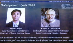 Nobel Vật Lý 2015 vinh danh khoa học gia Nhật Bản và Canada 