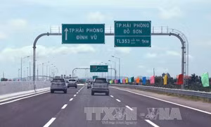 Ngày 26/9 thông tiếp 50km cao tốc Hà Nội - Hải Phòng 