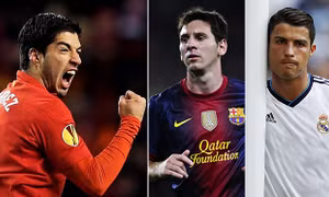 Messi, Suarez và Ronaldo tranh giải Cầu thủ xuất sắc nhất UEFA 2015
