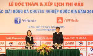 Xếp lịch các giải bóng đá chuyên nghiệp Việt Nam 2016