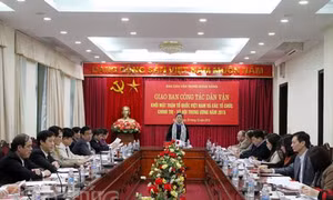 Coi trọng công tác dân vận trong giai đoạn mới